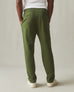 Men's French Terry Straight Pant - Chive